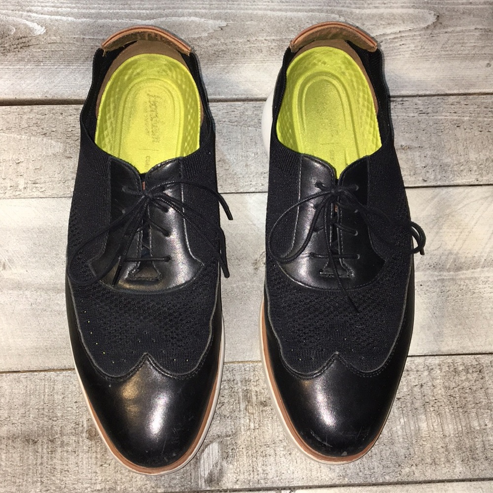 Florsheim Knit and Leather Oxfords